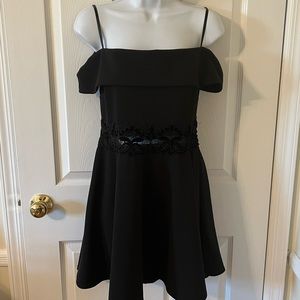 Off Should Cocktail Dress (Black)